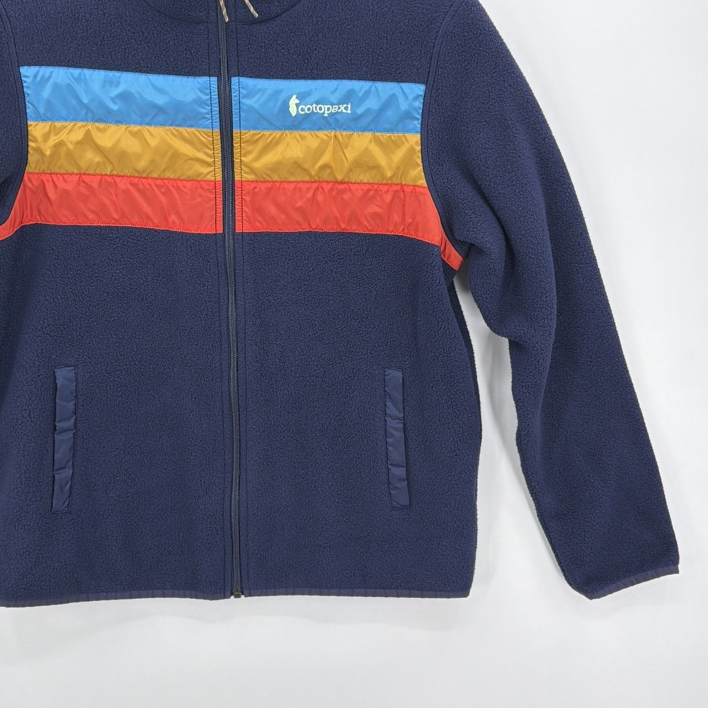 COTOPAXI Teca Fleece Jacket Full Zip Men's Large Blue Hiking Camping Trail Multi - Picture 5 of 14